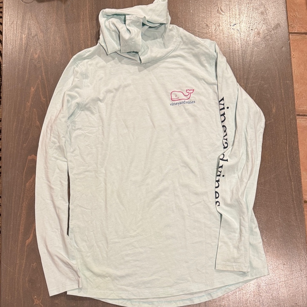 Vineyard Vines Pastel Mint Green Performance Shirt